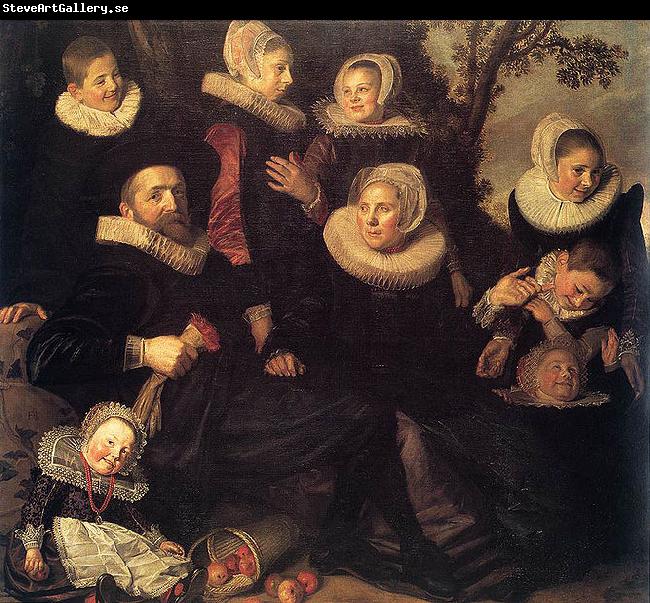 Frans Hals Portrait of an unknown family